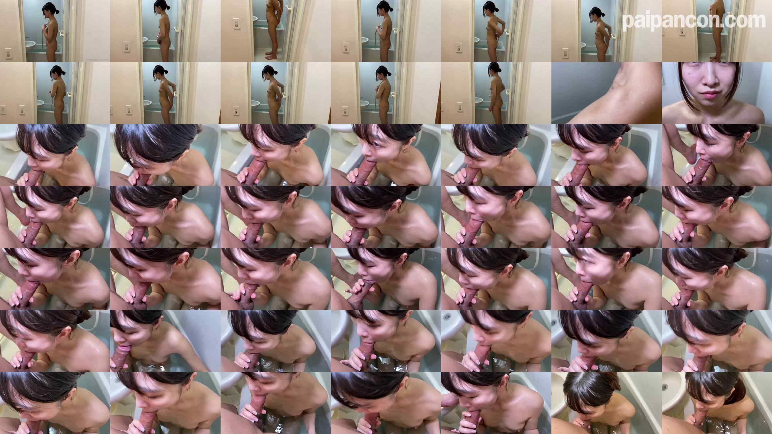 FC2-PPV-4843395 - ※11日まで初回限定70％OFF※【個撮】巨根に弄ばれた人妻の心休まるシャワーのひと時におじゃましてお掃除フェラをさせました。